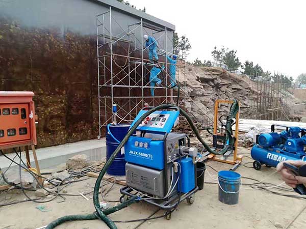 JNJX-H5600(T)型號文化墻防腐、防水聚脲噴涂施工